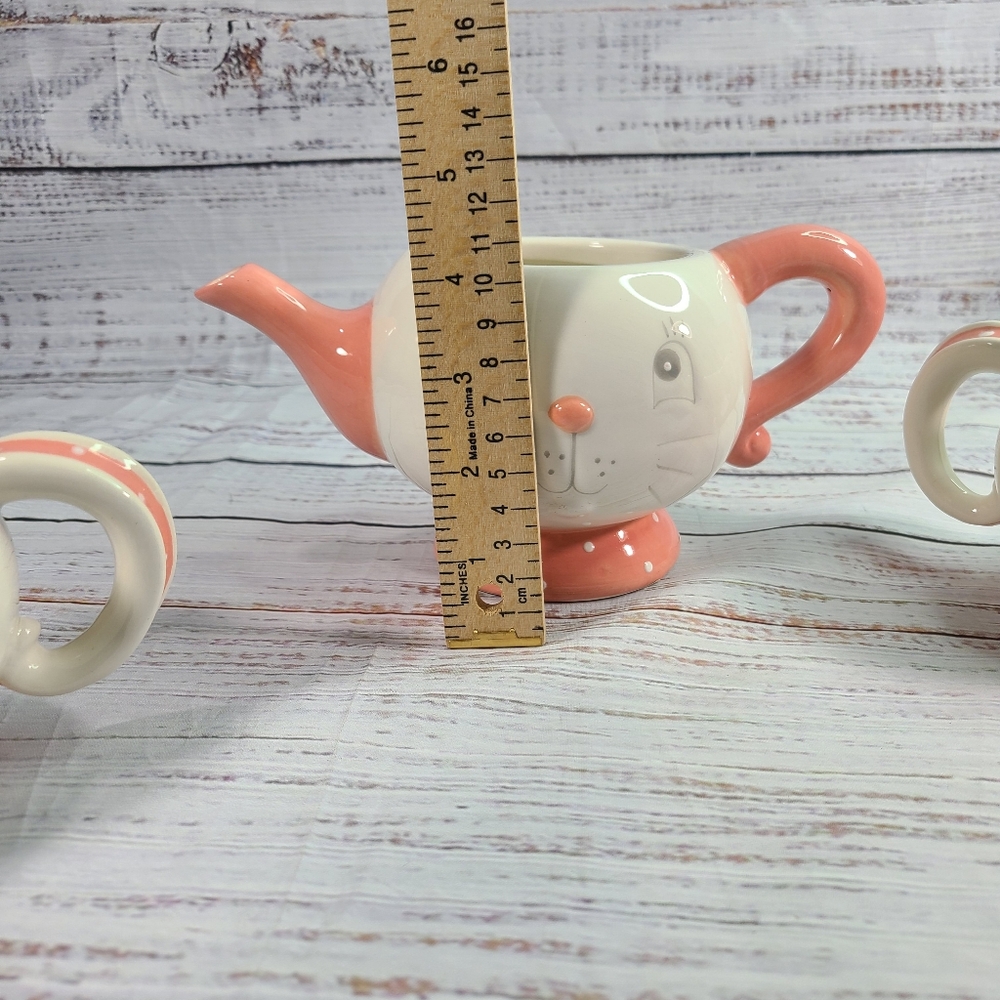 Easte bunny Carnival Cottage Johanna Parker Ceramic Bunny Teapot 2 Ceramic Bunny - Picture 11 of 11